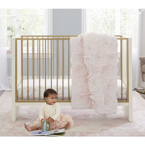 Monique Lhuillier Rosette Baby Quilt | Pottery Barn Kids