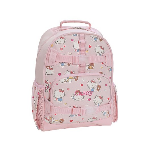 Mackenzie Hello Kitty® Hearts Glow-in-the-Dark Backpacks | Pottery Barn Kids