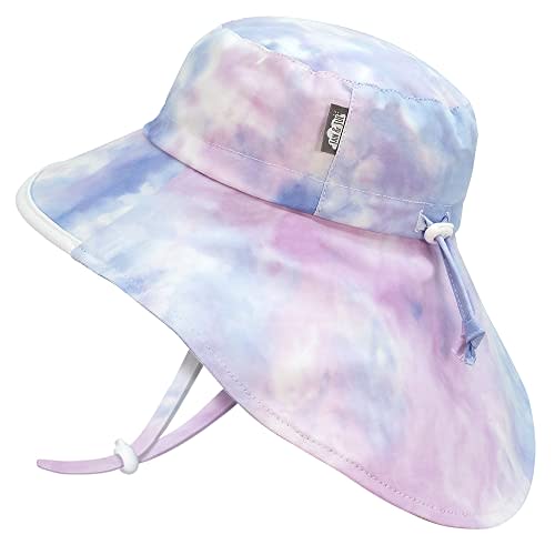 JAN & JUL Girls' Grow-with-Me Cotton Adventure Sun Hat with Large Brim