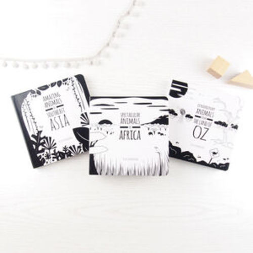 Choose Your Own Set Of Three Black And White Baby Books