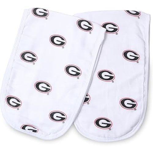 University of Georgia Burp Cloths 2pack