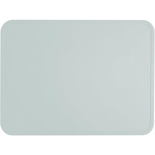Simple Modern Silicone Placemat for Baby, Toddlers, Kids | Non-Slip Baby Eating Table Food Mat for Restaurants and Dining Table | Piper Collection | Sea Glass Sage