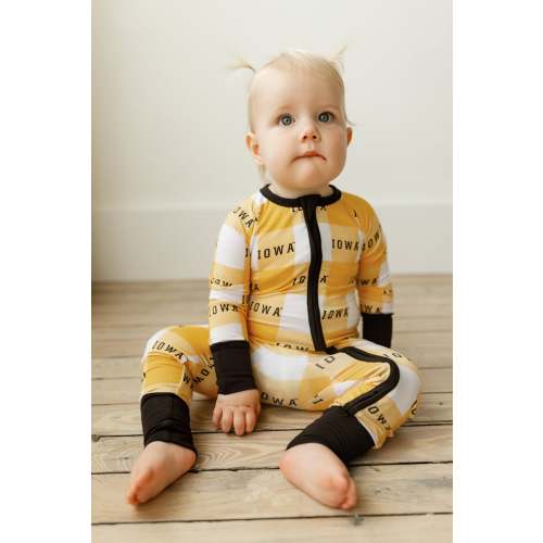 Zip Romper | Iowa Grid