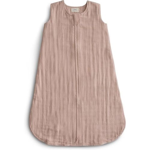 mushie Baby Wearable Blanket | 100% Organic Cotton Muslin | Sleeping Bag For Infants (Blush)