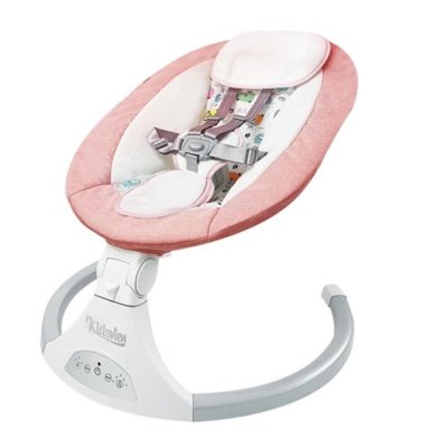KIDSVIEW Baby Swing for Infants - APP Remote Bluetooth Control, 5 Speed Settings, 12 Lullabies, for Babies 0-9 Months,0-20lb