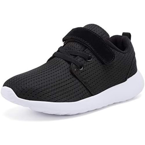 TOEDNNQI Boys Girls Sneakers Kids Lightweight Breathable Strap Athletic Running Shoes for Toddler/Little Kid/Big Kid
