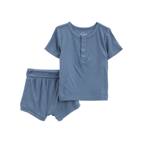 Baby 2-Piece PurelySoft Outfit Set - Navy