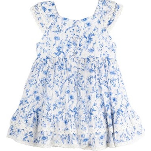 Flutter Sleeve Dress & Bow Headband Set