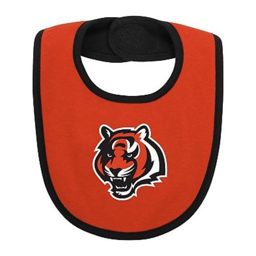 Newborn & Infant Black/Orange Cincinnati Bengals Home Field Advantage Three-Piece Bodysuit, Bib & Booties Set