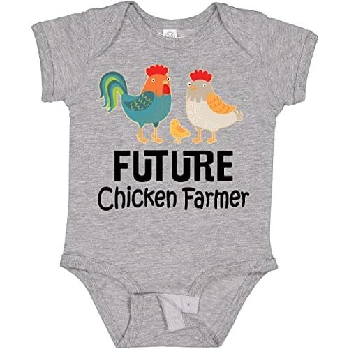 inktastic Future Chicken Farmer Childs Baby Bodysuit