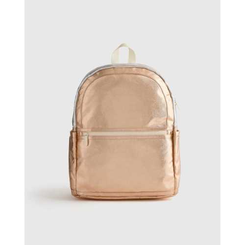 Recycled Double Pocket Backpack - Medium