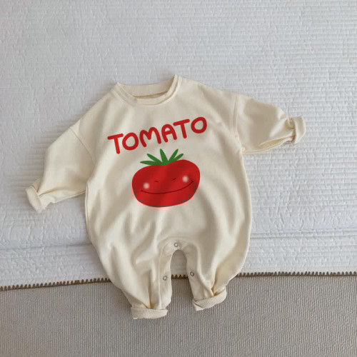 TOMATO Baby Beige Romper