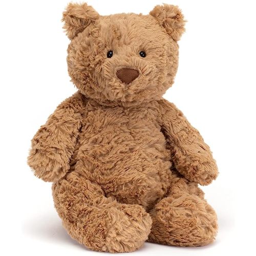 Jellycat Bartholomew Bear Stuffed Animal, Medium, 10 inches - Teddy Bear Plush - Soft and Huggable - Classic Children's Gift