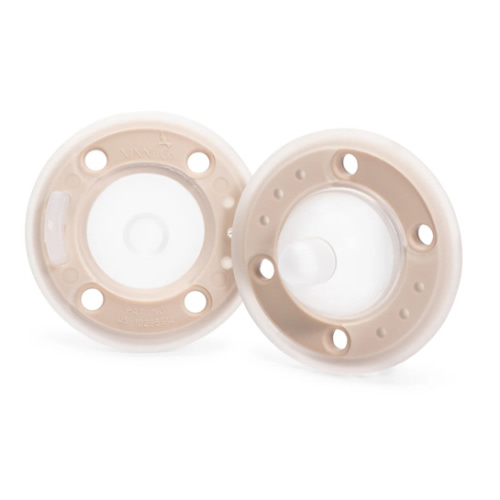 Ninni Pacifier- Oatmeal 2 Pack Pacifier Like Breast – Ninni Co