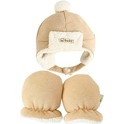 Paladoo Baby Mittens Sherpa Lined Fleece 0-24 Months Winter
