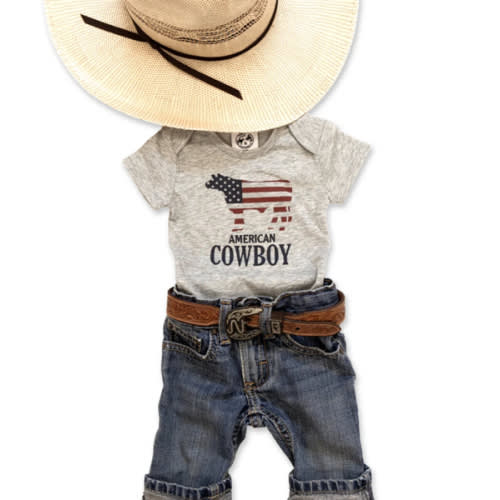 American Cowboy Onesie