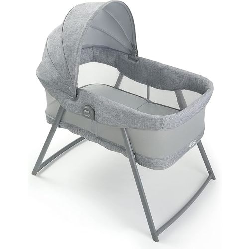 Graco® DreamMore™ 3-in-1 Portable Bassinet & Travel Crib, Beau