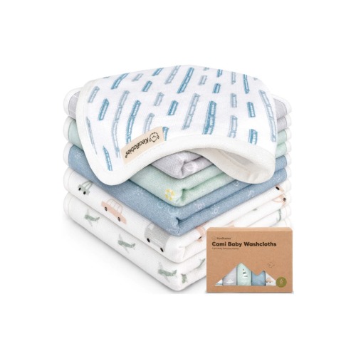6-Pack Cami Baby Washcloths