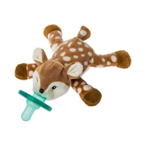 WubbaNub Infant Pacifier, Amber Fawn