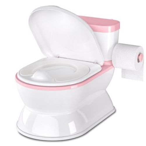 BabyBond 2-in-1 Toddler Potty Training Toilet - Large Chair & Detachable Seat for Boys & Girls 1-3 yrs - Flushing Sound, Wipes Storage