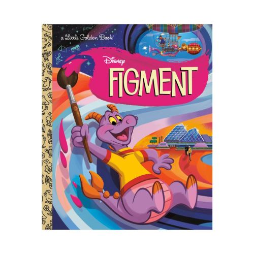 Figment (disney Classic) - (little Golden Book) By Jason Grandt (hardcover)