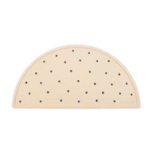 Silicone Placemat Black Daisy One Size