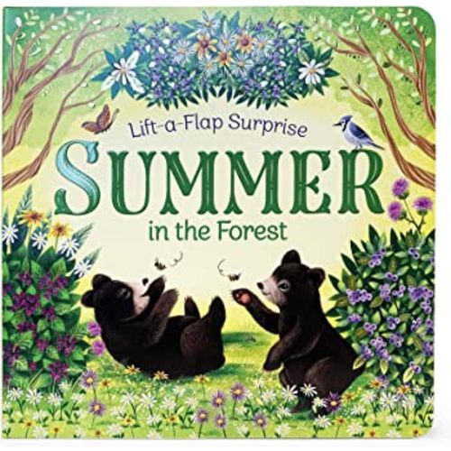 Summer In The Forest Deluxe Lift-a-Flap & Pop-Up Seasons Children's Board Book (Lift-a-flap Surprise)
