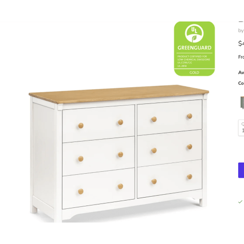 DaVinci Shea 6-Drawer Dresser