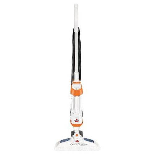 Bissell Powerfresh Lift Off Pet Steam Mop - Brite White/samba Orange 1544a: Floor Steamer Mop, Electric, 2 Speeds, Upc 011120228441