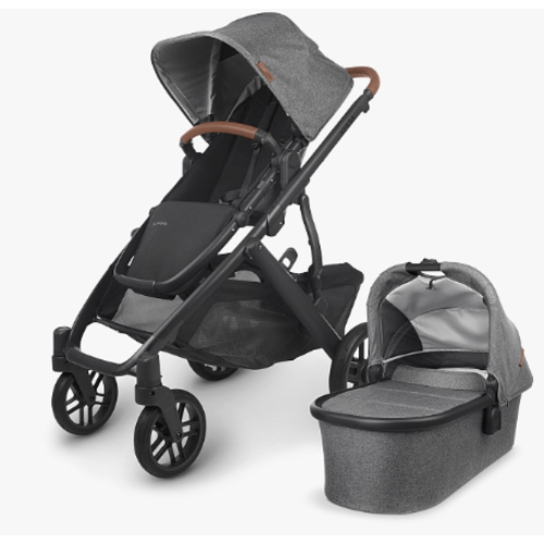 UPPAbaby CRUZ V2 Stroller + Bassinet Bundle | Modern Nursery