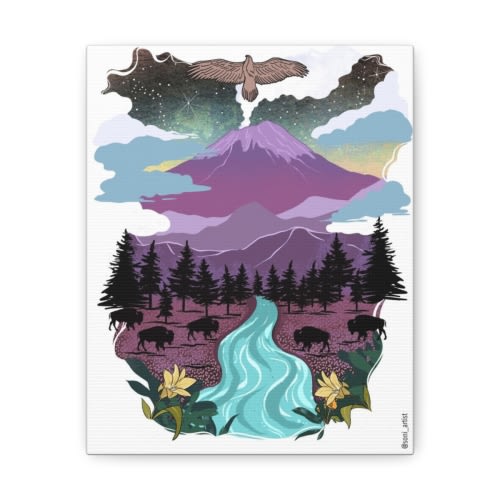 "When all" Canvas Gallery Wraps