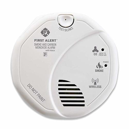 First Alert SCO501CN-3ST Battery Operated Combination Smoke and Carbon Monoxide Alarm with Voice Location