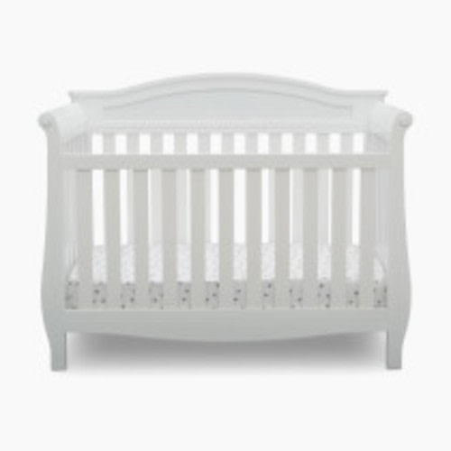 Delta Children Lancaster 4-in-1 Convertible Crib - Bianca White