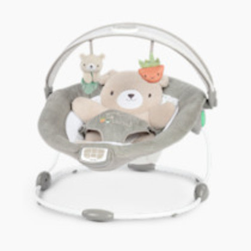 Ingenuity InLighten Baby Bouncer Seat with Light Up Toy Bar - Nate