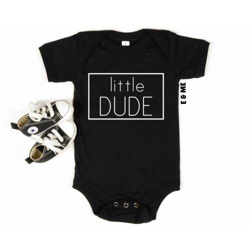 Little Dude, Cute Baby Onesie®, Baby Boy Onesie®, New Baby Gift, Baby Shower Gift, Boy Gift, Gifts For Him, It’s a Boy, Gender Reveal
