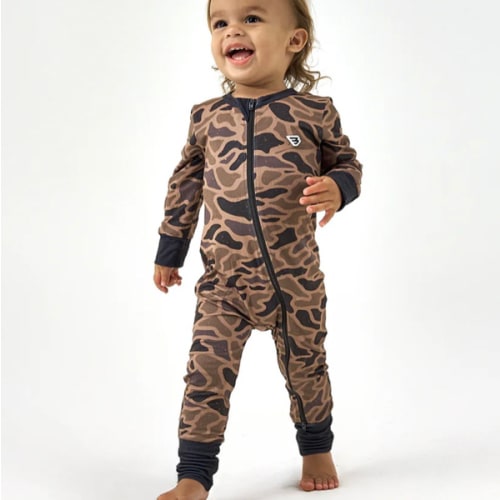 Baby Zip Up - Gauge Camo – BURLEBO