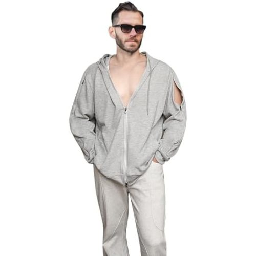 Dialysis Sweatshirts with Two Way Arm Access Zip,Unisex Dialysis Access Sweatshirt for Hemodialysis