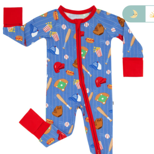 Blue All Stars Zippy - Little Sleepies