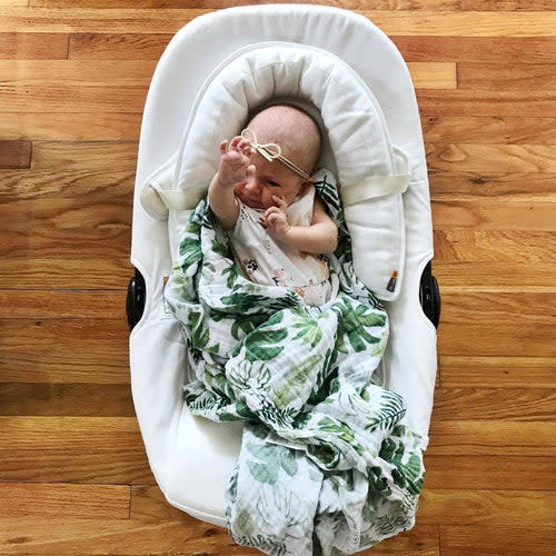 coco go 3-in-1 bouncer natural wood | white