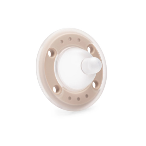 Ninni Pacifier- Oatmeal 1 Pack Breastlike Pacifier – Ninni Co