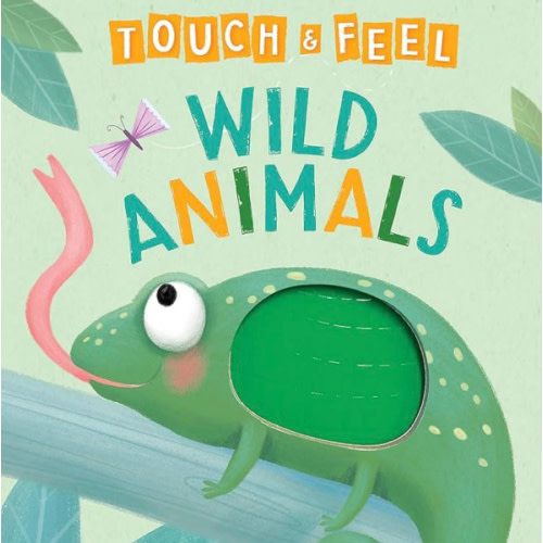 Wild Animals: A Touch and Feel Book - Children's Board Book - Educational