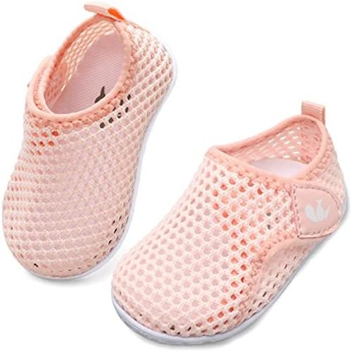 JIASUQI Baby Boys Girls Barefoot Swim Pool Water Shoes Beach Walking Sandals Athletic Sneakers