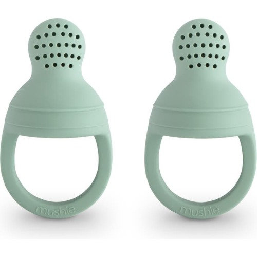 Mushie 2-Pack Fresh Food Feeders, Cambridge Blue