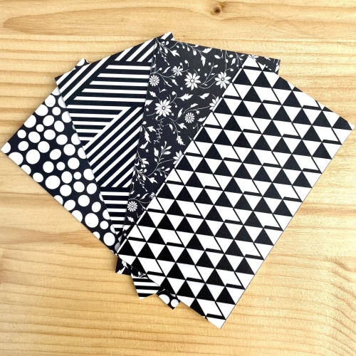 High Contrast Pattern Sticker Pack (4)