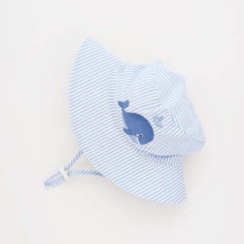 Whale Bucket Hat UPF 50+ Baby & Toddler - Huggalugs