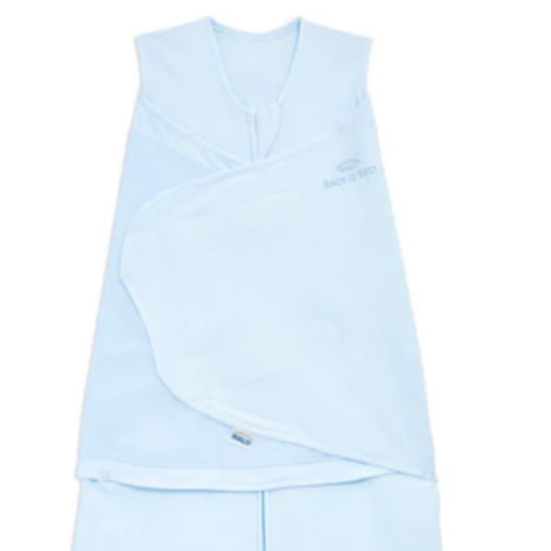 HALO Baby Blue Cotton Swaddle Newborn