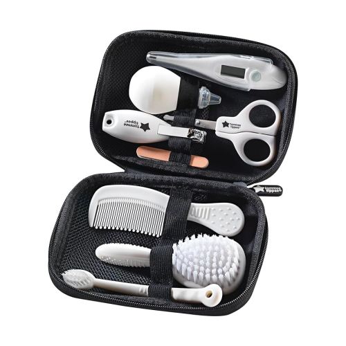 Tommee Tippee Baby Healthcare and Grooming Kit, 9X Essential Newborn Care Items for Home and Travel, Wipe-Clean and Waterproof Travel Case : Amazon.com.au: Baby