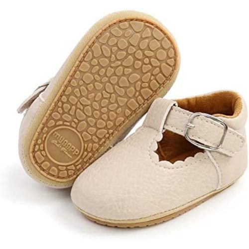 Baby Girl Moccasins Princess Sparkly Mary Jane Dresses Shoes Premium Lightweight Soft Sole Crib Shoes Toddler Shoes