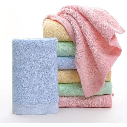MUKIN Baby Bamboo Washcloths, Baby Face Towels - Extra Soft for Newborn/Infant/Kids/Adults - Ultra Soft for Baby Registry as Shower Set,12x12inch. (12 Pack.)