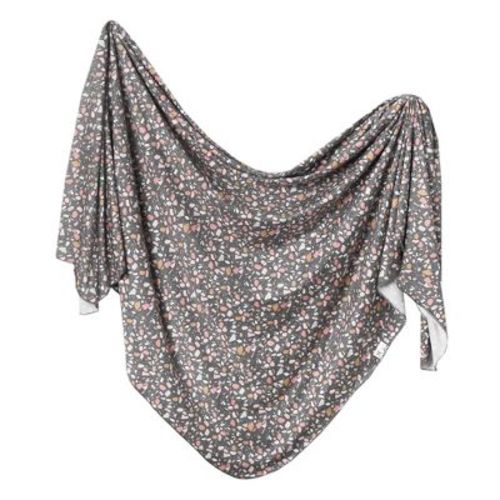 Copper Pearl Bloom Knit Swaddle Blanket - Gemini